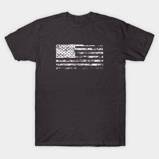 Grunge flag of USA T-Shirt